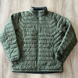 Men's Green Quilted Jacket